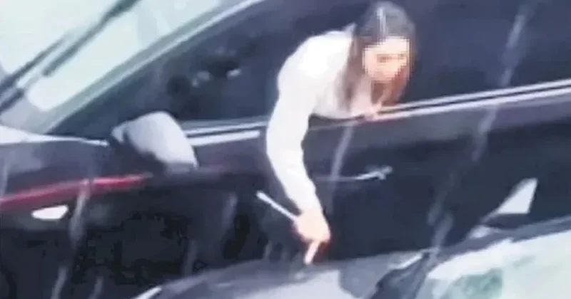 Şişli de ortalığı birbirine katan oyuncu... Bir gecede 5 araca hasar verdi! Sözcü Gazetesi