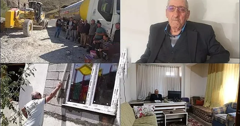 2 köprü, 10 km’lik yol yaptı: 78’lik efsane muhtardan bir ilk daha