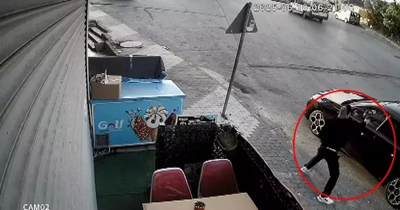 Arnavutköy de silahlı saldırı anı kamerada: 1 ağır yaralı