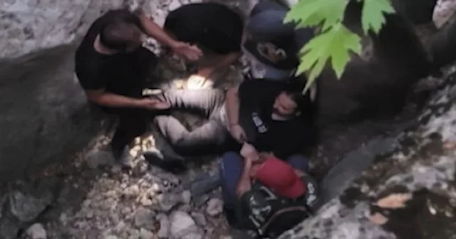 Kanyonda yaptıkları piknik pahalıya patladı VİDEO İZLE