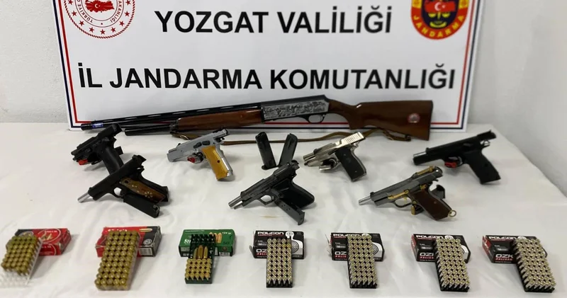 Ev değil, cephanelik: Burası Yozgat!