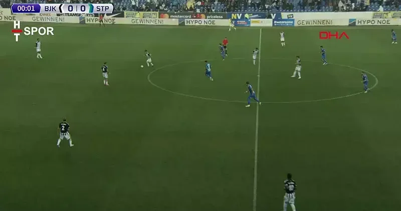 Beşiktaş St. Pölten: 2 0 (maç özeti)
