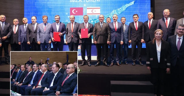 İmzalar atıldı: Türkiye ile KKTC arasında Fiber Dönüşüm Protokolü Gündem Haberleri