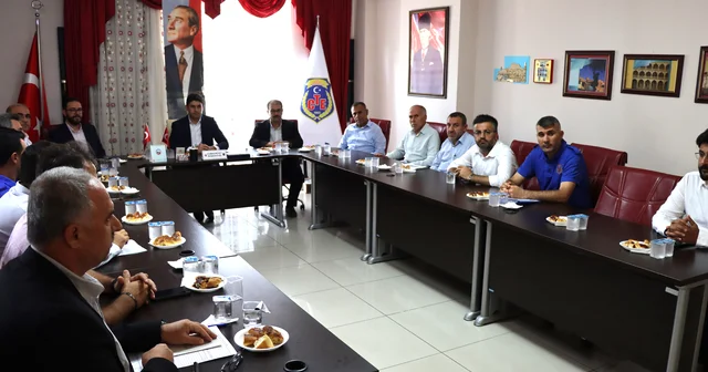 Midyat ta kurumların işbirliği çalışmaları değerlendirildi Mardin Haberleri