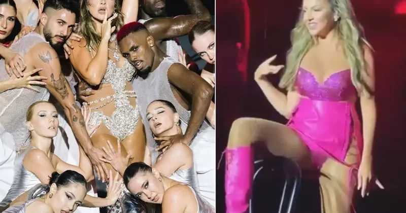 Hadise Harbiye yi salladı! Yatakta dans, sahnede duş...