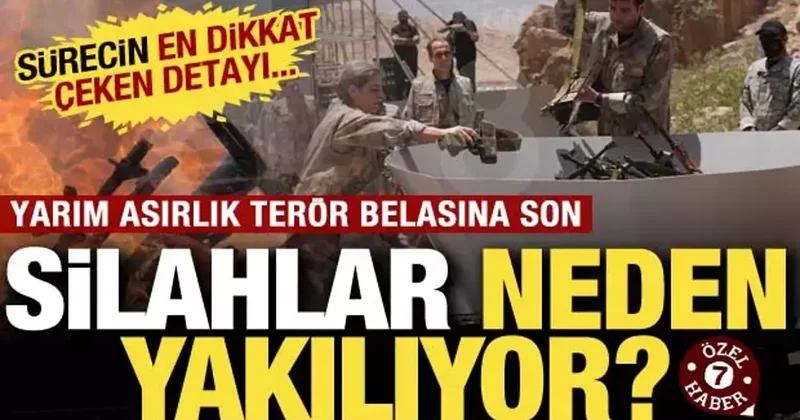 Yarım asırlık terör belası son buluyor: PKK nın silah bırakma sürecinde dikkat çeken detay