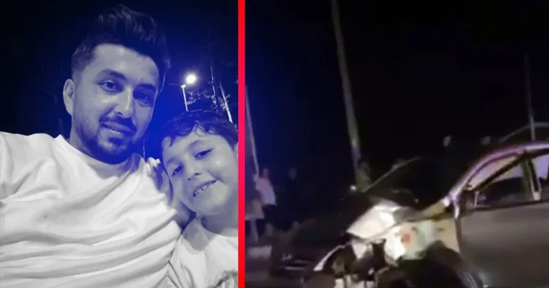 Antalya da acı kaza! Lunapark dönüşü facia ile bitti! Baba ve oğul feci şekilde can verdi
