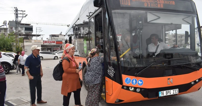 Hatay da belediye 12 metre uzunluğundaki elektrikli otobüsleri test etti