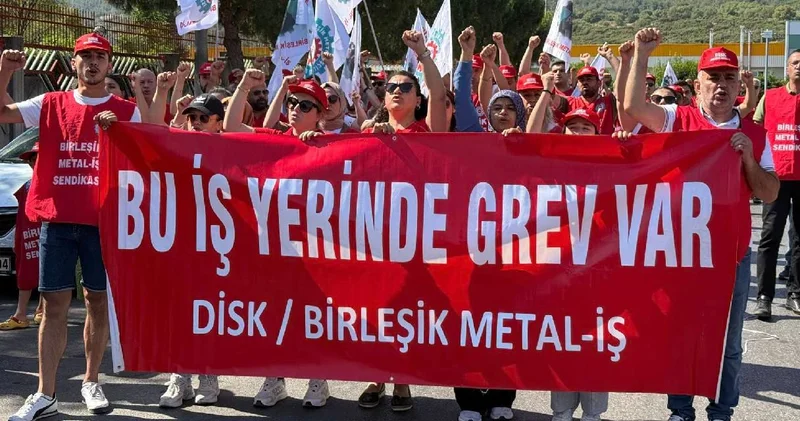 Manisa’da Accell bisiklet işçileri greve çıktı!