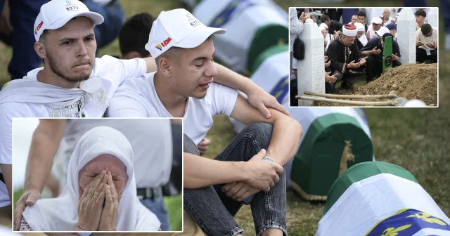 Srebrenitsa Soykırımı nın 7 kurbanı daha toprağa verildi Gündem Haberleri