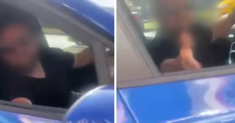 Esenyurt ta yolda yürüyen genç kıza taciz kamerada
