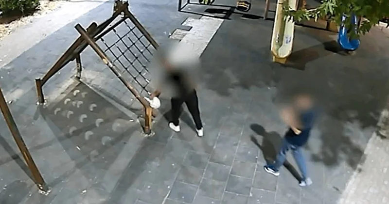 Yalova’da pes dedirten görüntüler: Kamerayı kırdı, kameraya yakalandı
