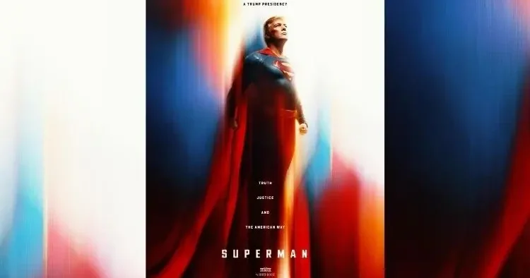 Trump Superman oldu: Yapay zekayla Papa kostümünden sonra bu kez de süper kahraman propagandası