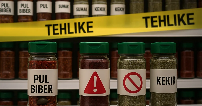 Marketlerdeki baharat rafları tehlike saçıyor: Yabancı ve yasaklı maddeler tespit edildi Sözcü Gazetesi