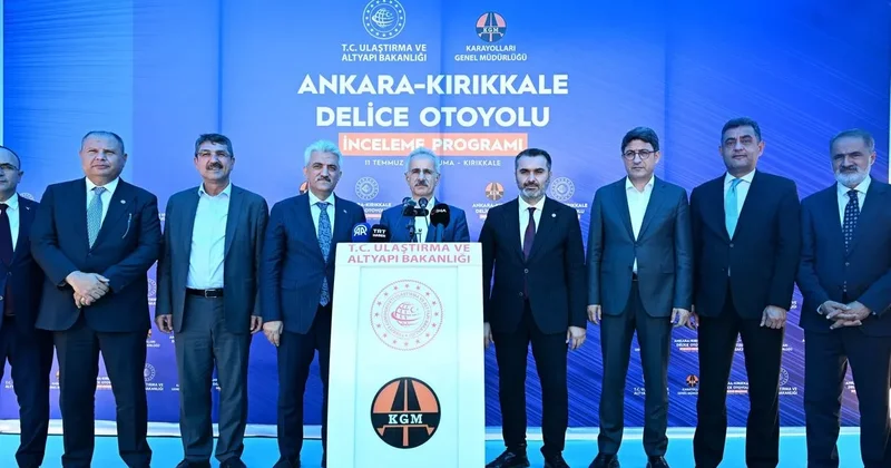 80 dakikalık yol 43 dakikaya düşecek! Ankara Kırıkkale Delice otoyolu 42 il için batıya açılan yeni kapı olacak