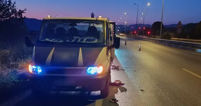 Aydın da kamyonete arkadan çarpan motosikletin sürücüsü hayatını kaybetti