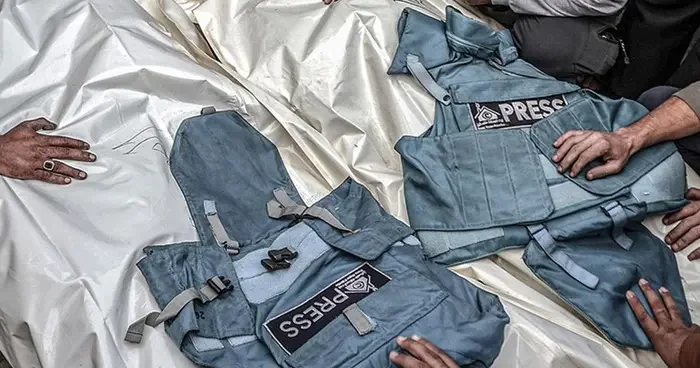 İsrail in Şifa Hastanesi çevresinde gazetecilerin çadırına düzenlediği saldırıda 2 muhabir hayatını kaybetti