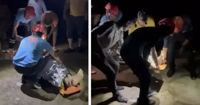 Muş’ta Kızılağaç Kanyonu’nda bir kişi uçurumdan düşerek yaralandı