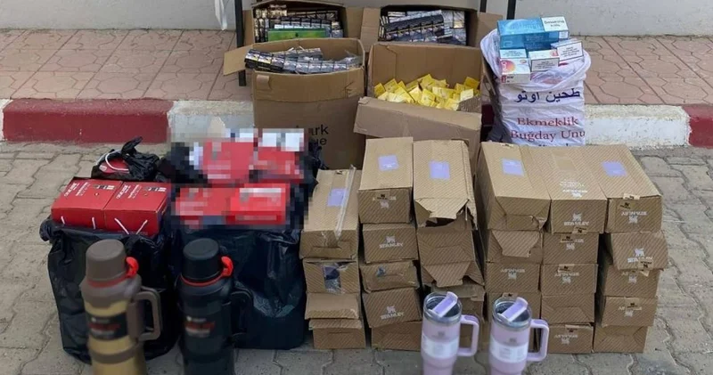 Şırnak ta 11 milyon liralık kaçak malzeme ele geçirildi