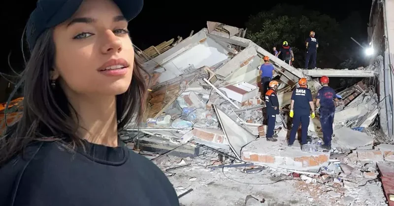 Ünlü oyuncu Eylül Tumbar, Balıkesir deki 6.1 lik depremde amcasını kaybetti