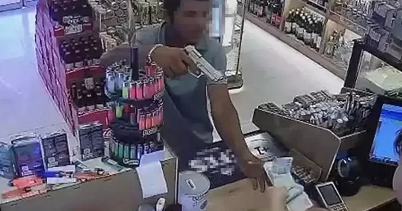 Tekirdağ da kurusıkı tabanca ile soygun!