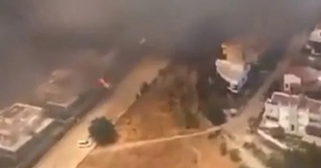 Çanakkale’de yangın yazlıklara sıçradı: Dardanos ve Güzelyalı boşaltılıyor VİDEO İZLE