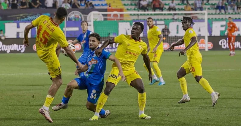 Çaykur Rizespor: 0 Göztepe: 3 MAÇ SONUCU Göztepe Haberleri