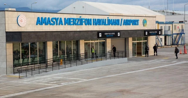 Amasya Merzifon Havalimanı temmuz ayında 12 bin 350 yolcu ağırladı Amasya Haberleri