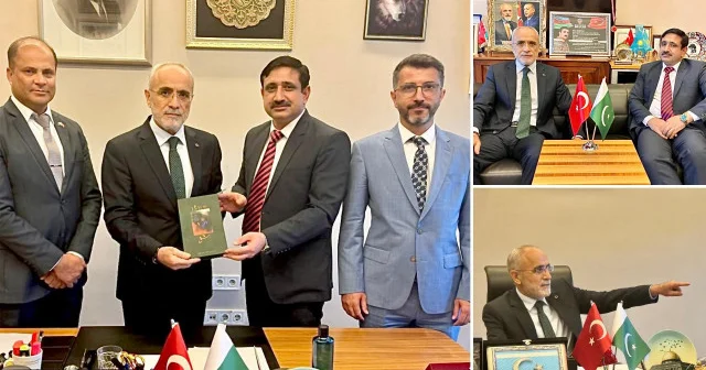 Cumhurbaşkanı Başdanışmanı Yalçın Topçu, Pakistan Kültür Müşaviri Adeel Ahmed i kabul etti: Kardeşliğimiz daim olsun Ankara Haberleri