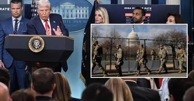 Trump başkent için askeri harekete hazırlanıyor: Vaşington u geri alıyoruz Dünya Haberleri