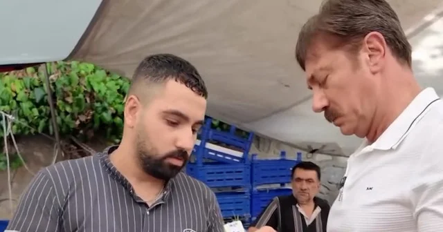 Bahçelievler Belediye Başkanı Bahadır pazardaki domatesin fiyatını görünce faturayı isteyip talimatı verdi VİDEO İZLE