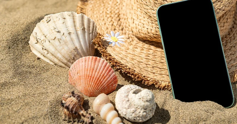 Plaja telefon götürenlere kritik uyarı: Binlerce liranız çöpe gitmesin Sözcü Gazetesi
