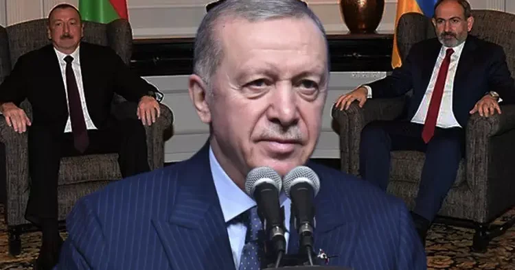 Azerbaycan Ermenistan zirvesi! Cumhurbaşkanı Erdoğan, Paşinyan’ı Azerbaycan ile sağladıkları mutabakattan dolayı tebrik etti