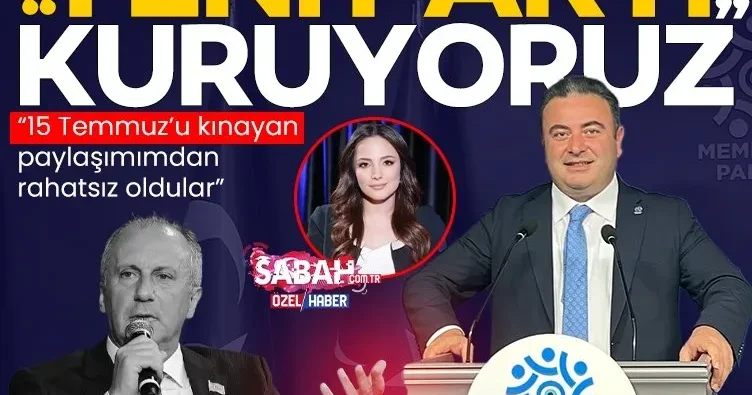 Ömer Özdoğan’dan ‘FETÖ benzeri sızma’ iddiası: Memleket Partisi ile bağını koparıp yeni parti kuruyor!