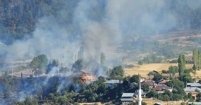 Kastamonu da yangın; 30 dönüm arazi kül oldu Kastamonu Haberleri