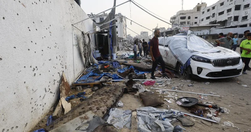 Soykırımcı İsrail in, Şifa Hastanesi yakınlarındaki saldırısında ölen gazeteci sayısı 6 ya yükseldi