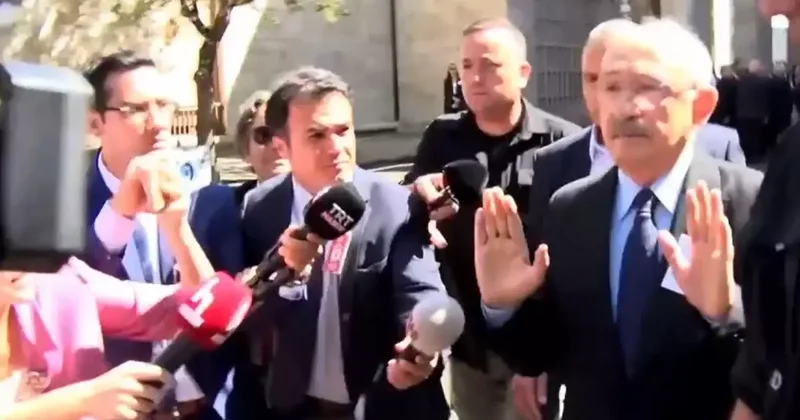 Kayyum sorusu sorulan Kılıçdaroğlu ndan dikkat çeken hareket