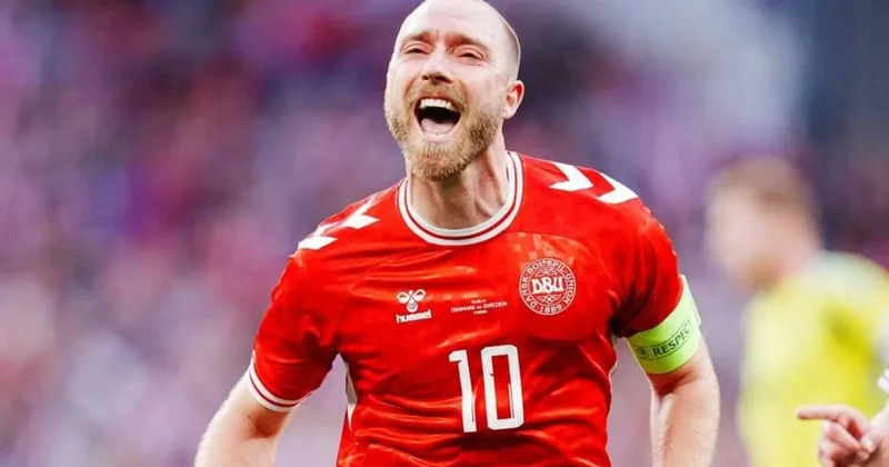 Christian Eriksen den sürpriz imza