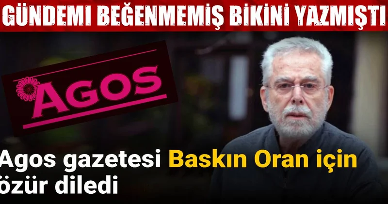 Gündemi beğenmemiş bikini yazmıştı: Agos gazetesi Baskın Oran için özür diledi