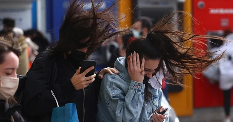 Meteoroloji 2 kenti uyardı: Kuvvetli rüzgara dikkat