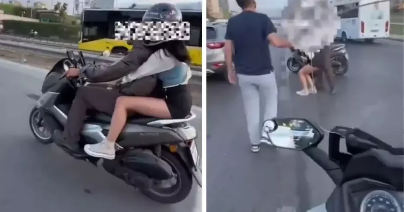 Uyarıya kulak asmadılar, dakikalar sonra kaza yaptılar
