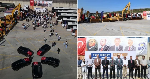 Gebze Belediyesi 32 yeni araçla filosunu güçlendirdi Kocaeli Haberleri
