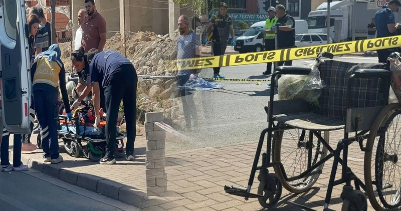 Konya da yürek yakan olay! Engelli çocuğunu karşıya geçirmek isterken can verdi