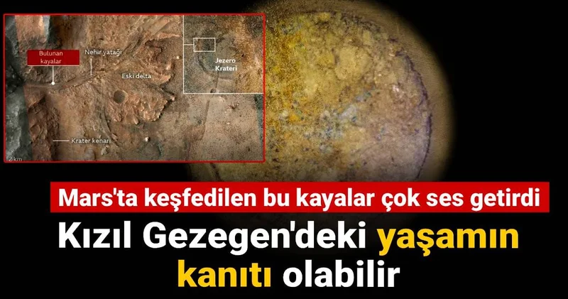 Mars ta keşfedilen bu kayalar çok ses getirdi: Kızıl Gezegen deki yaşamın kanıtı olabilir