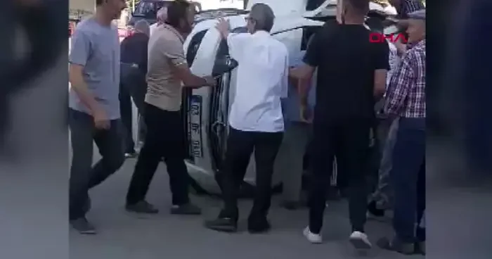 Yer: Kastamonu! Otomobilin içine giren arı kazaya yol açtı