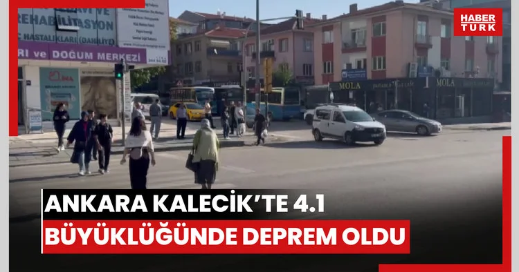 Ankara nın Kalecik ilçesinde 4.1 büyüklüğünde deprem meydana geldi.