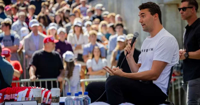 Trump yanlısı Charlie Kirk vuruldu