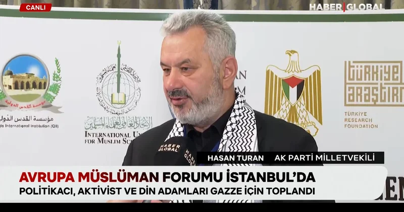 Avrupa Müslüman Forumu İstanbul da: Bir halk toptan yok edilmeye çalışılıyor