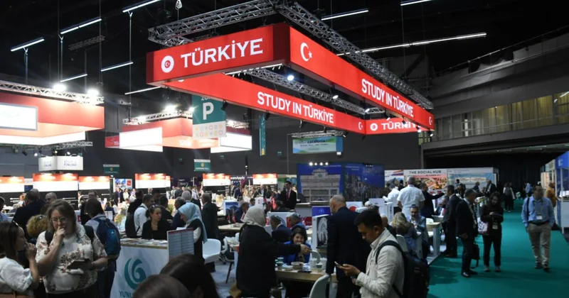 Dünyanın en prestijli yükseköğretim fuarında Türkiye pavilyonu dikkat çekti