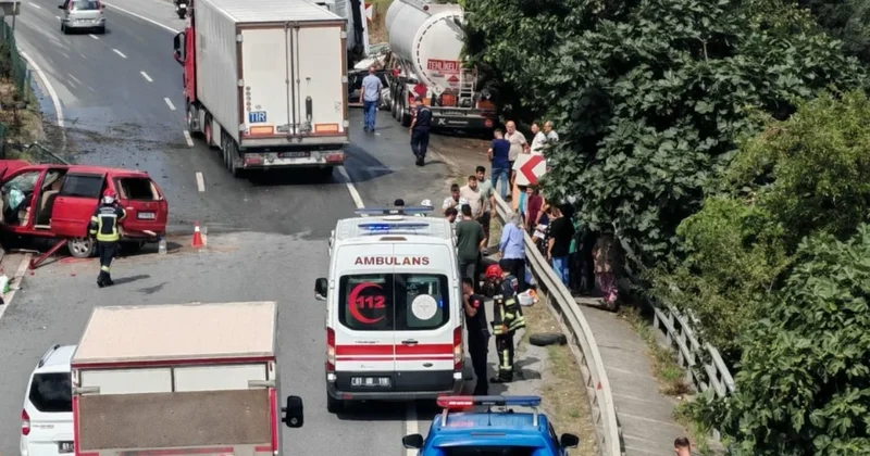Trabzon da otoyol faciasından dönüldü! Yaralılar var Sözcü Gazetesi
